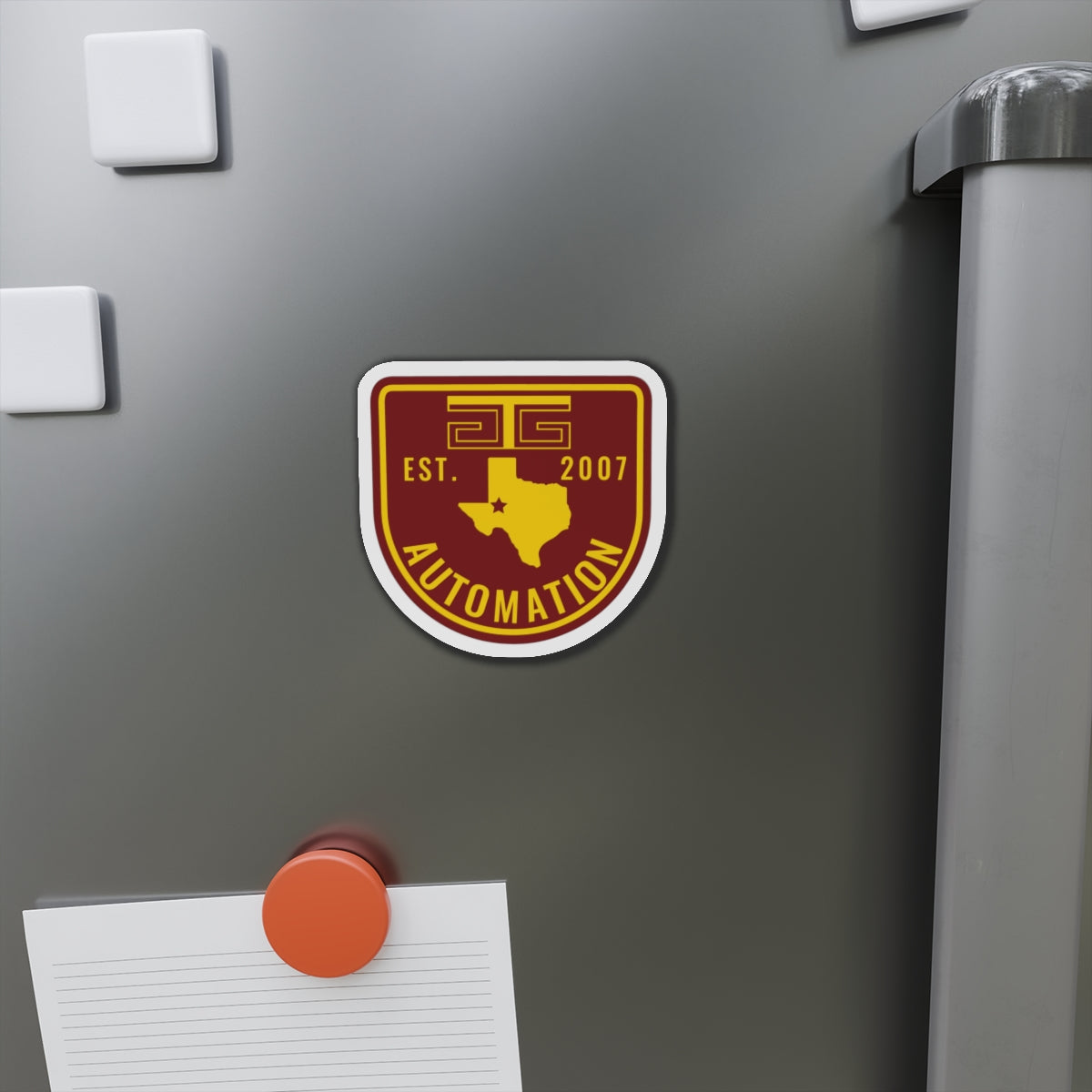 GTG Badge Die-Cut Magnets