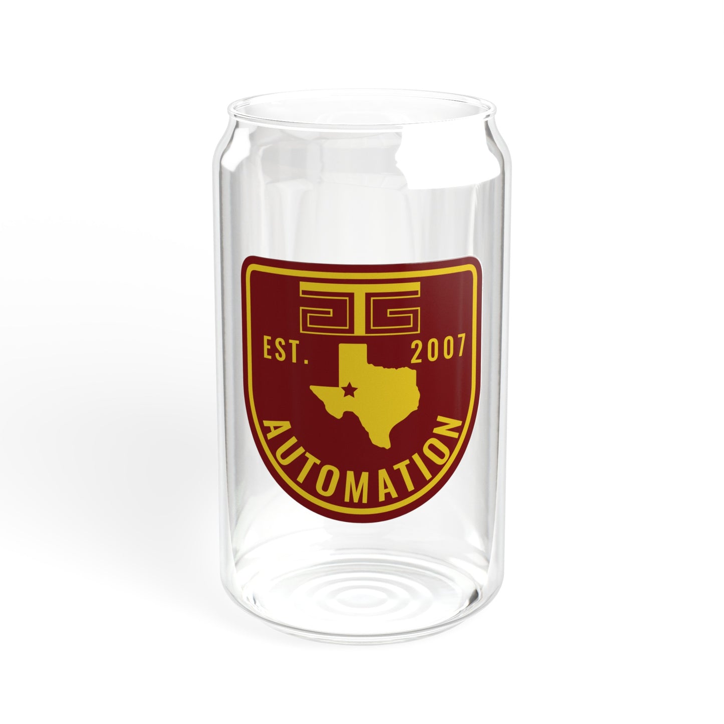 GTG Badge Logo Can Glass, 16oz