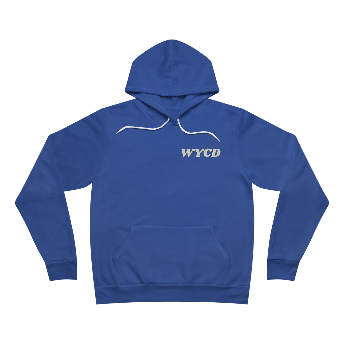 Not Perfect Just Forgiven WYCD Logo Unisex Garment-Dyed Hoodie
