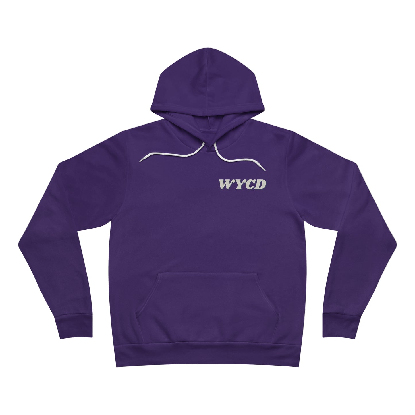Not Perfect Just Forgiven WYCD Logo Unisex Garment-Dyed Hoodie