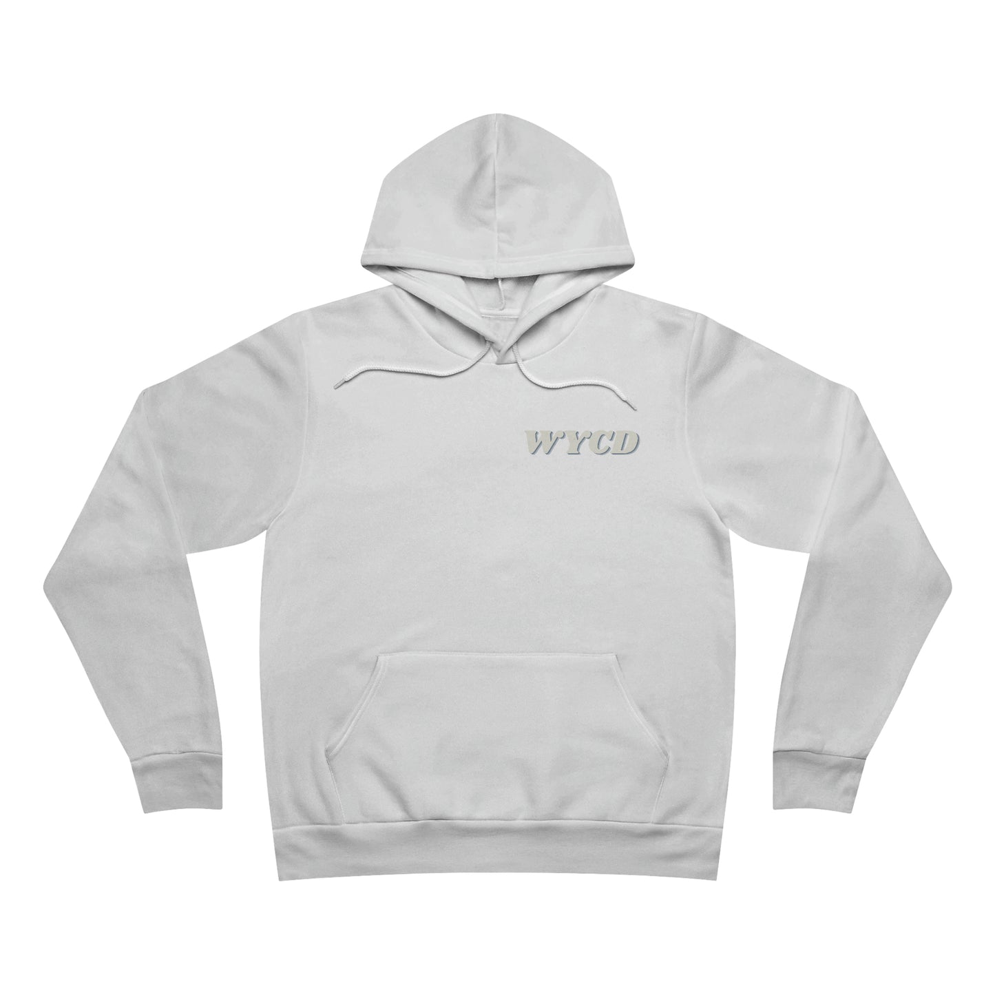 Not Perfect Just Forgiven WYCD Logo Unisex Garment-Dyed Hoodie