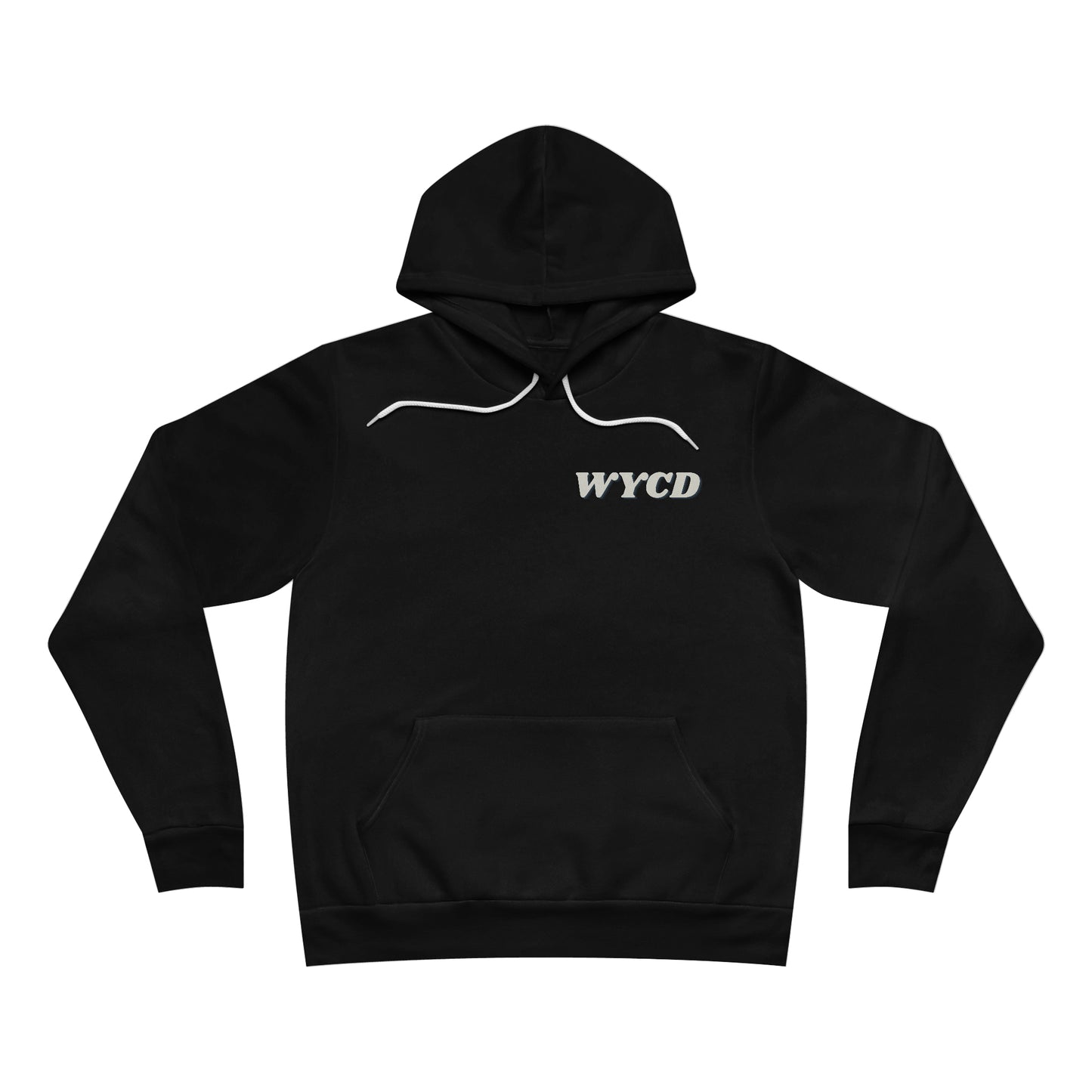Not Perfect Just Forgiven WYCD Logo Unisex Garment-Dyed Hoodie