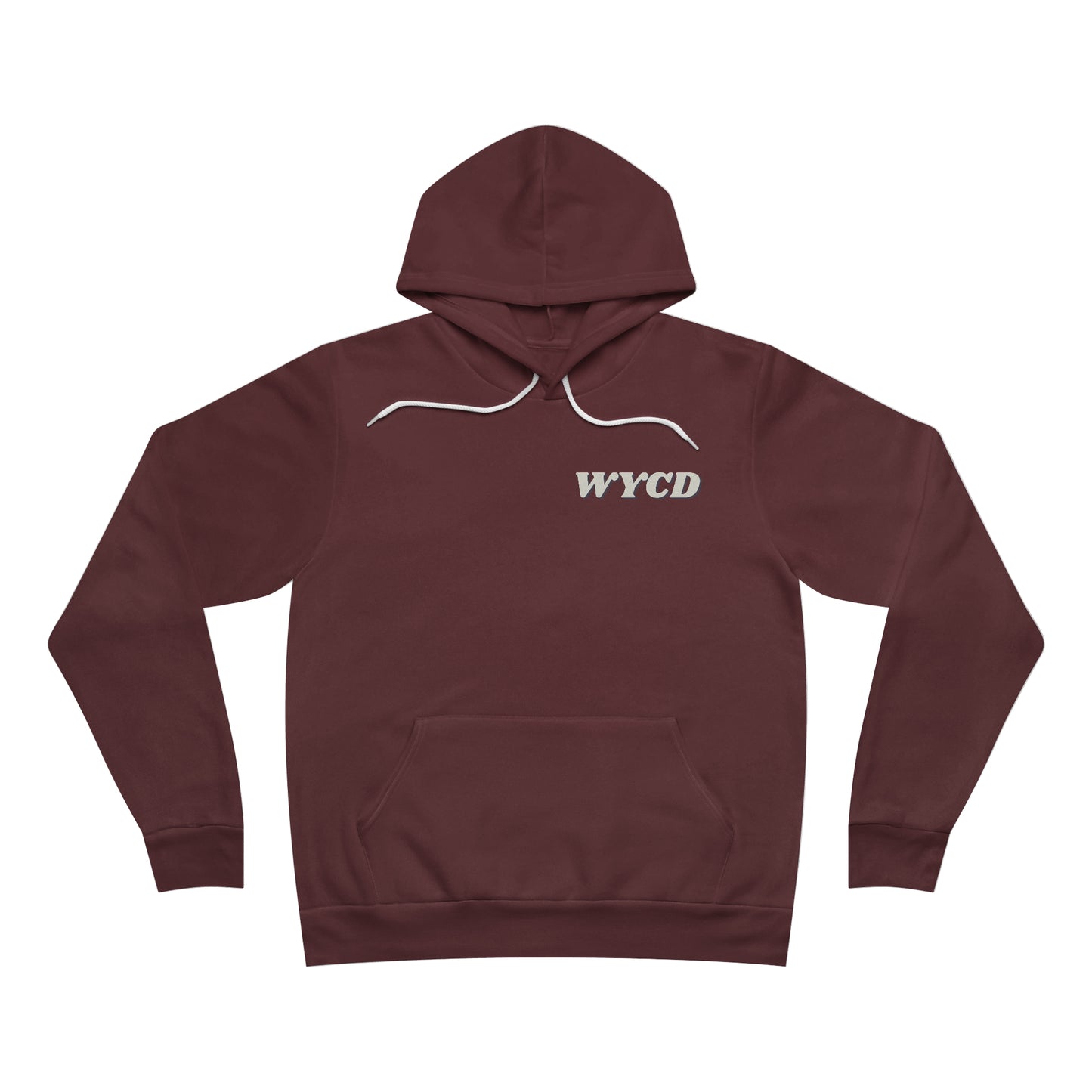 Not Perfect Just Forgiven WYCD Logo Unisex Garment-Dyed Hoodie