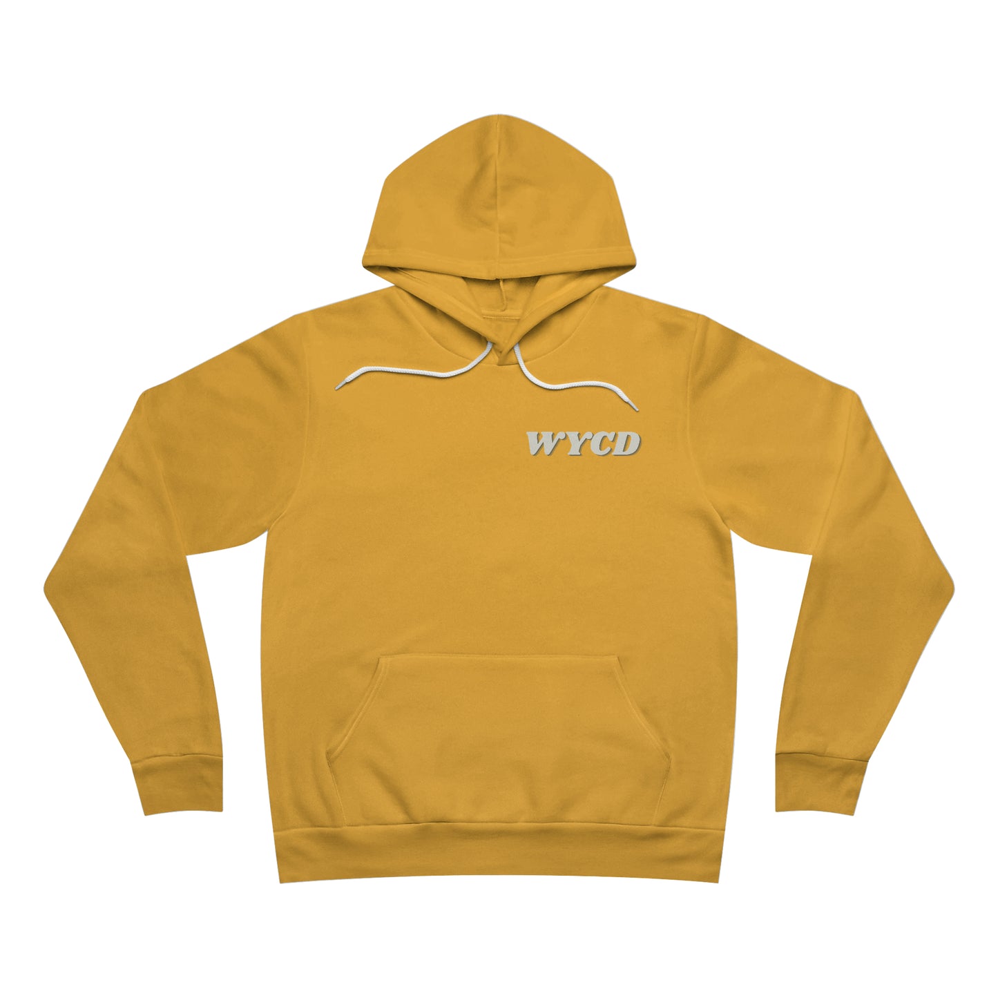 Not Perfect Just Forgiven WYCD Logo Unisex Garment-Dyed Hoodie