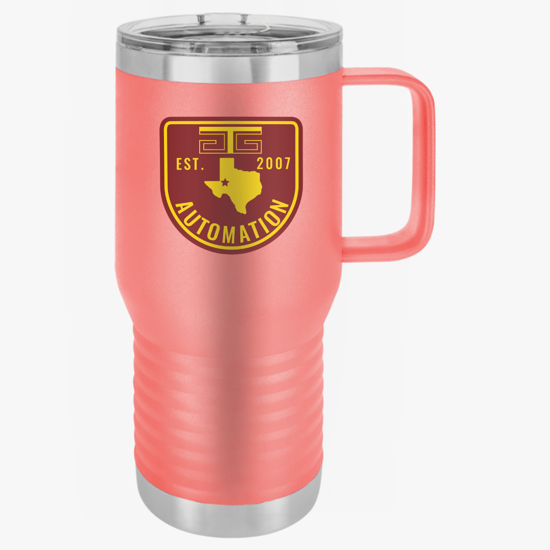 GTG Badge Logo Travel Mug, 20oz