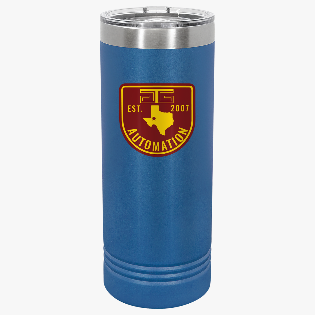 GTG Badge Logo Skinny Tumbler, 22oz