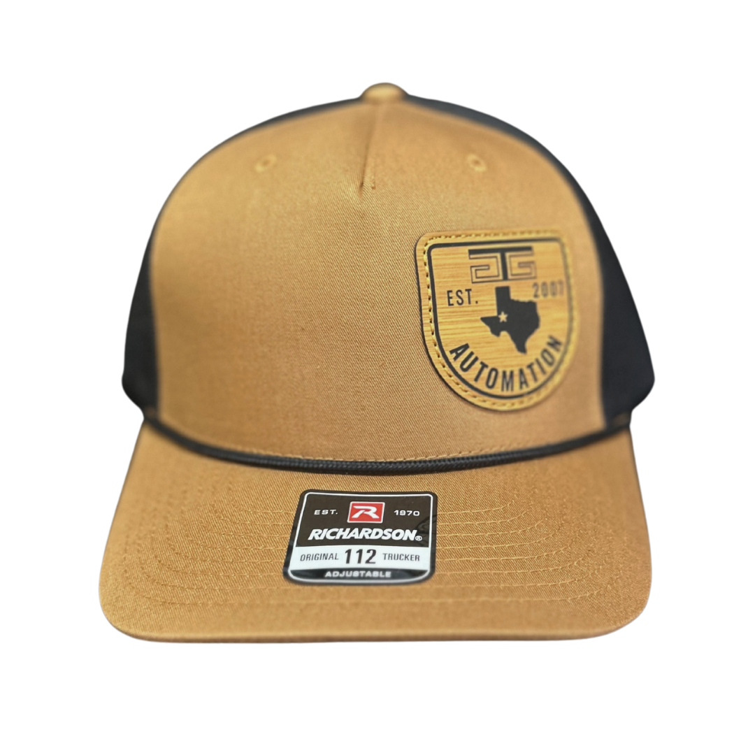 GTG Automation Richardson Leather Patch Hat
