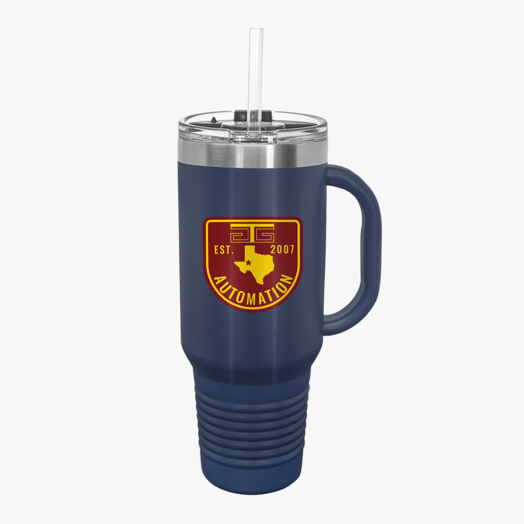 GTG Badge Logo Insulated Travel Mug, 40oz