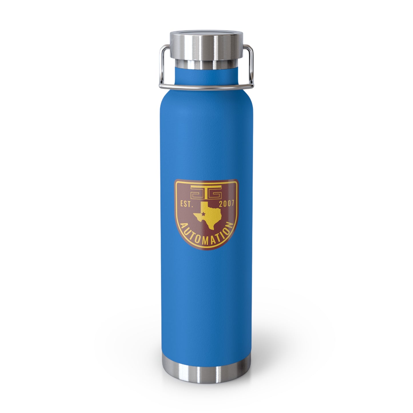 GTG Badge Logo Copper Vacuum Insulated Bottle, 22oz