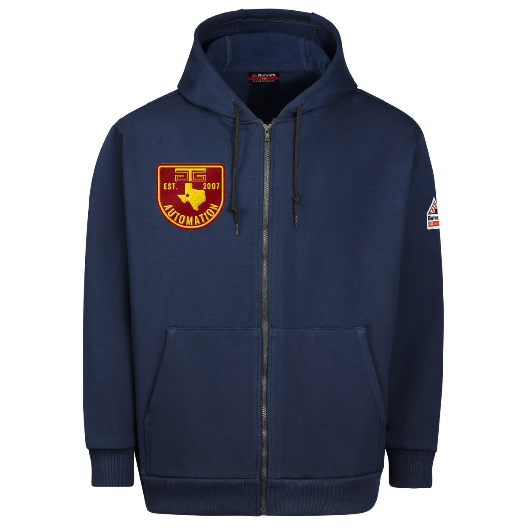 Men's Fleece FR Zip-Front Hooded Sweatshirt