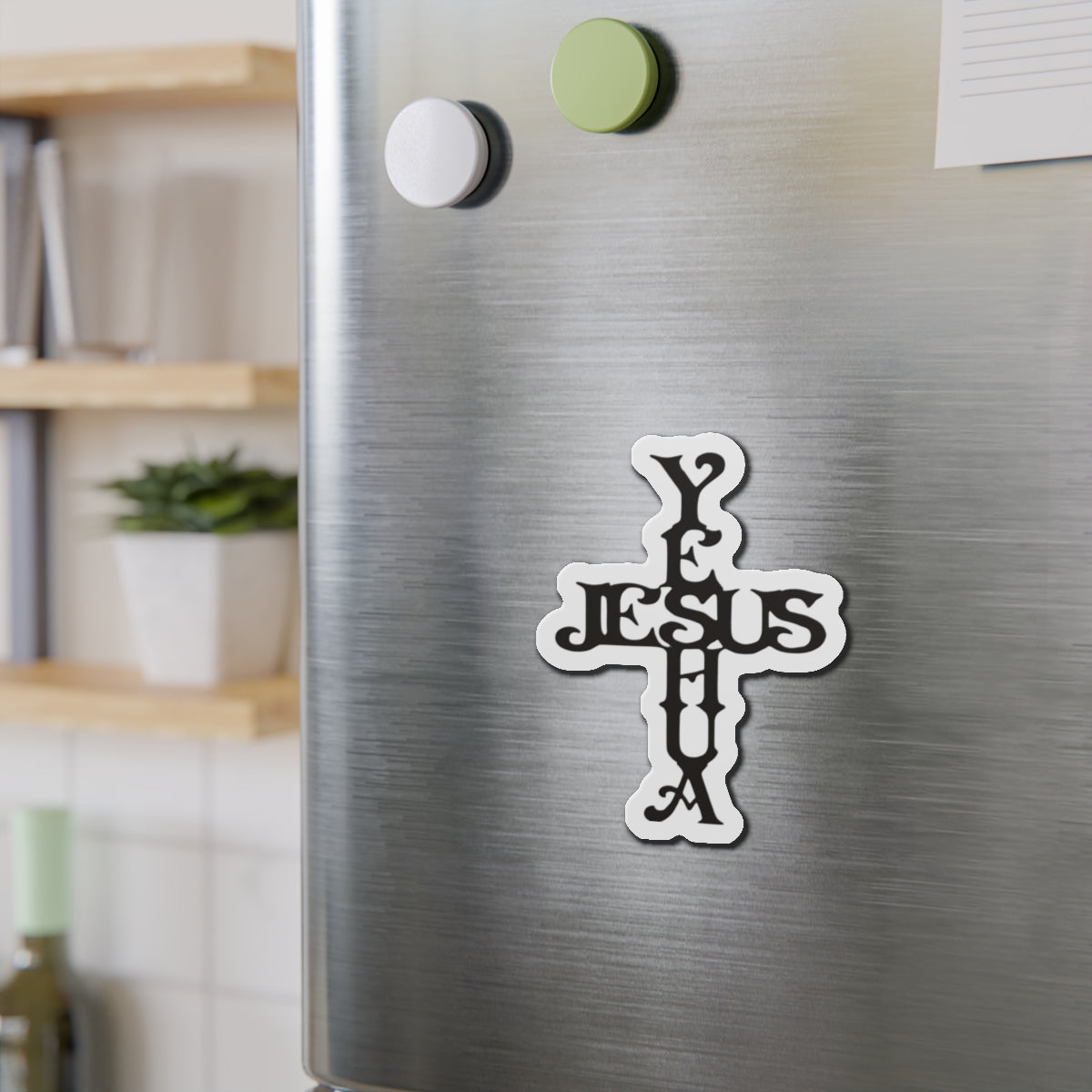 WYCD Cross Die-Cut Magnets