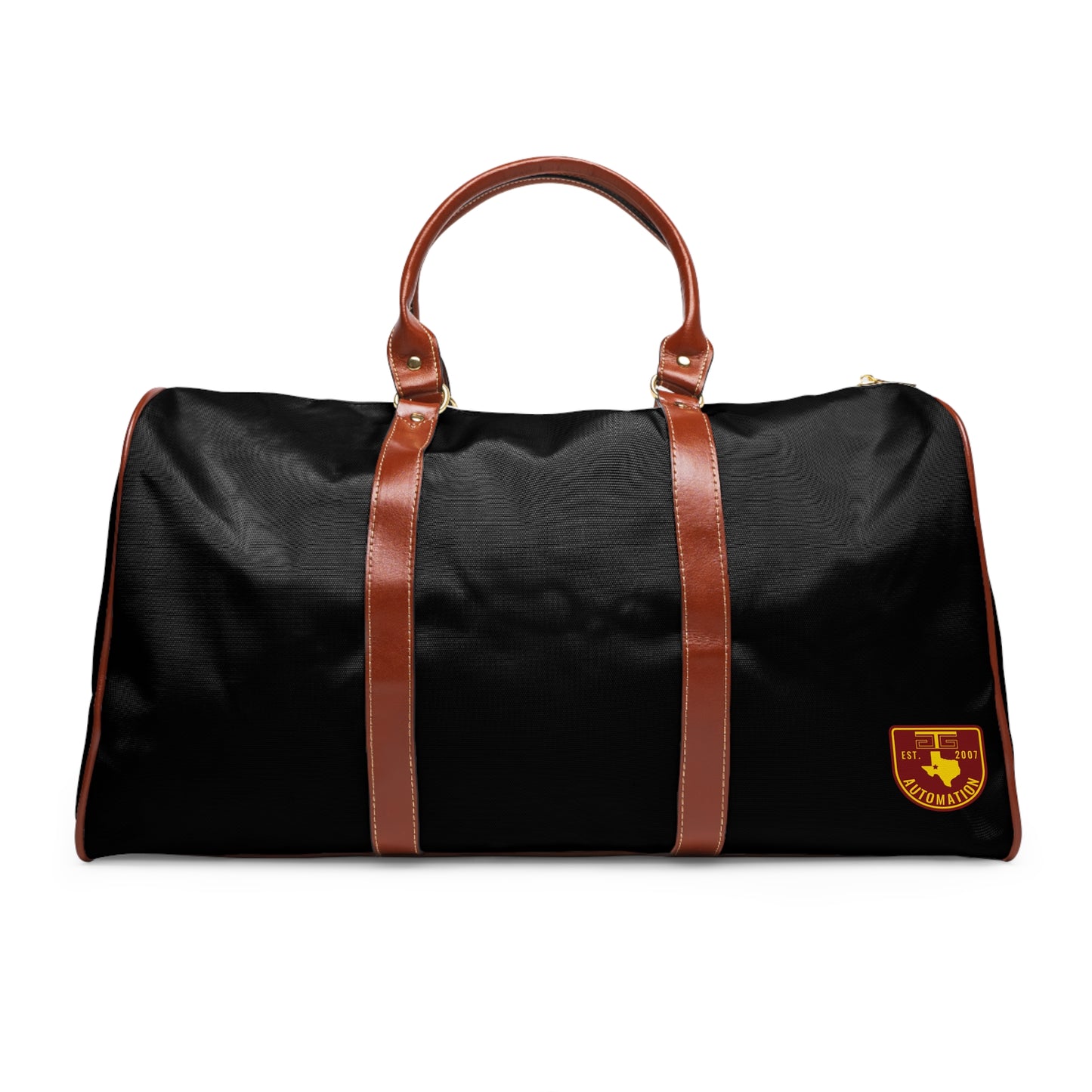 GTG Badge Logo Waterproof Travel Bag - Durable, Stylish Luggage for Adventurers