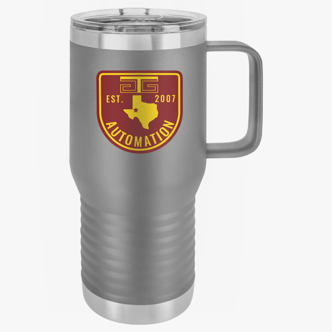 GTG Badge Logo Travel Mug, 20oz