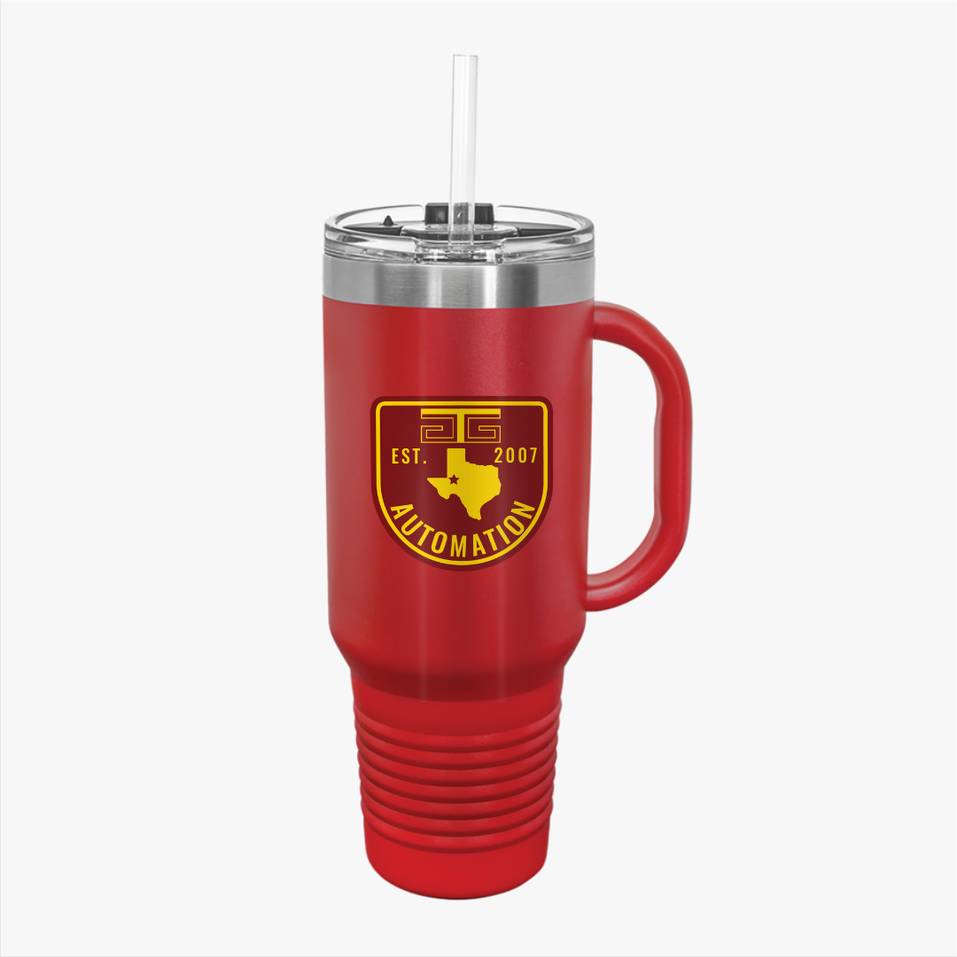 GTG Badge Logo Insulated Travel Mug, 40oz