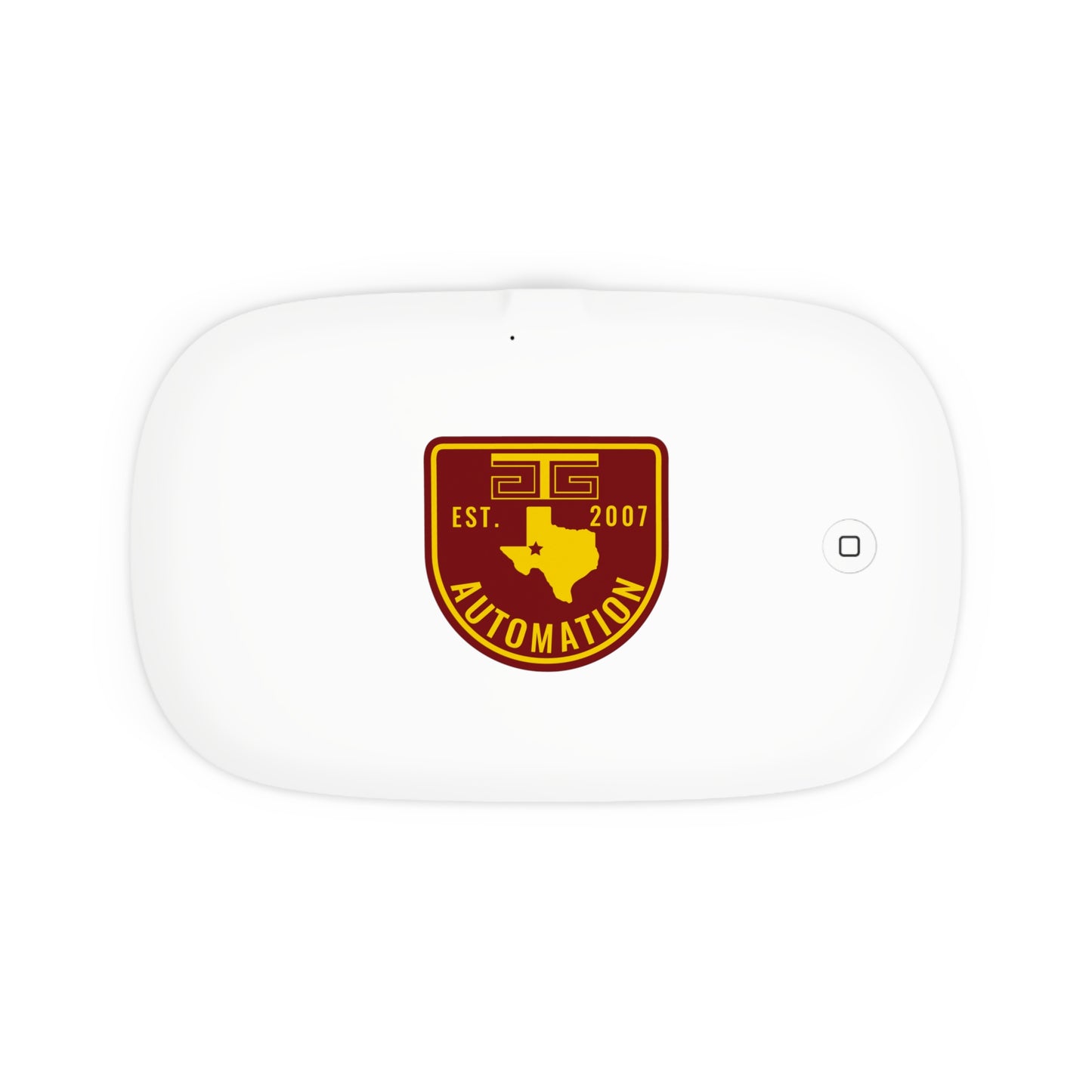 GTG Badge Logo UV Phone Sanitizer & Wireless Charging Pad - EST. 2007 Automation Design