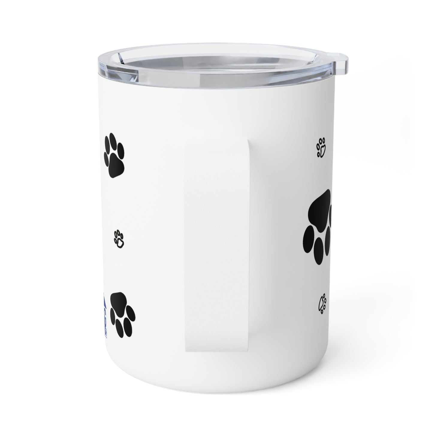 Black Paw Prints RDG Insulated Coffee Mug, 10oz