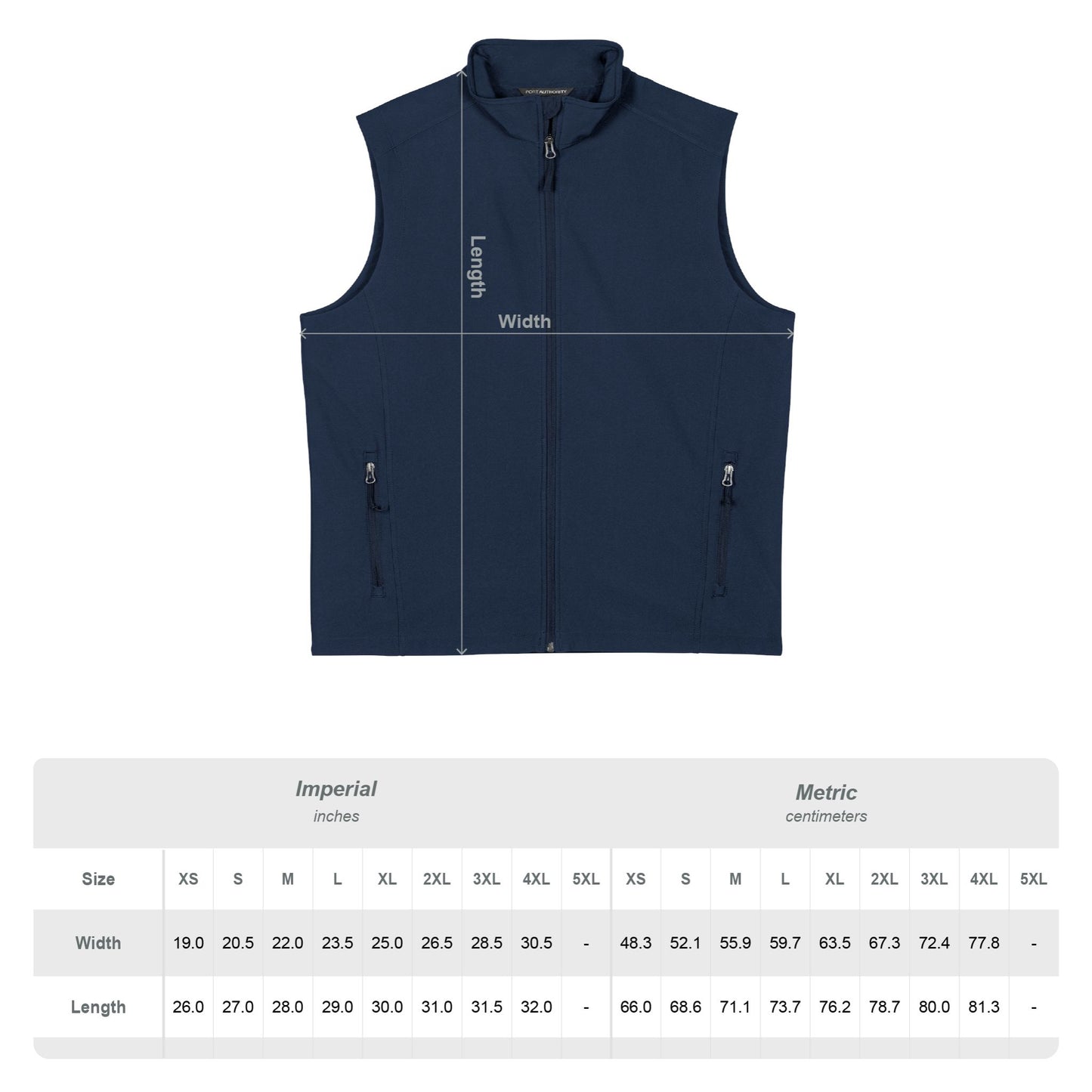 GTG Badge Port Authority® Men's Core Soft Shell Vest
