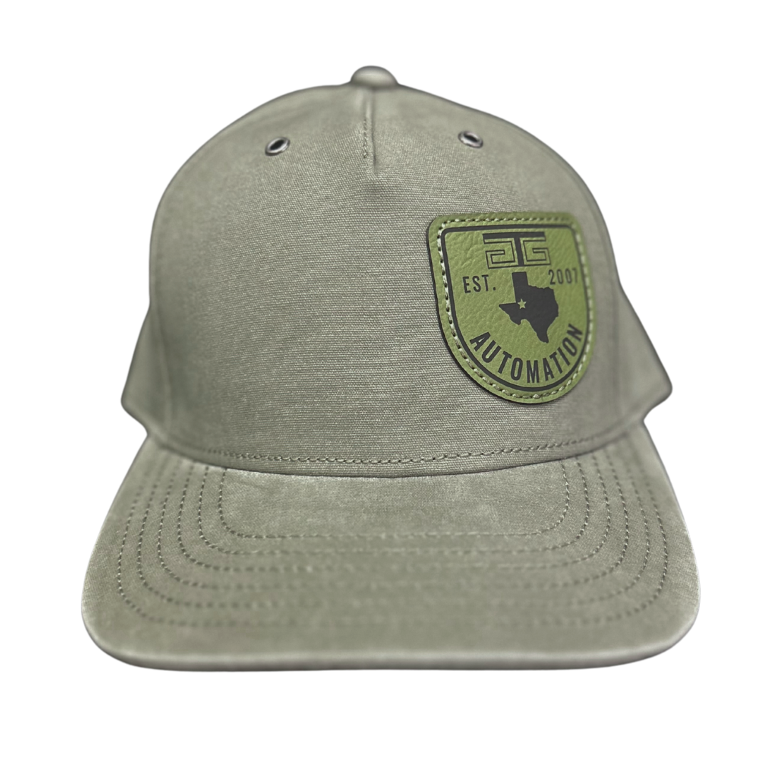 GTG Automation Richardson Leather Patch Hat