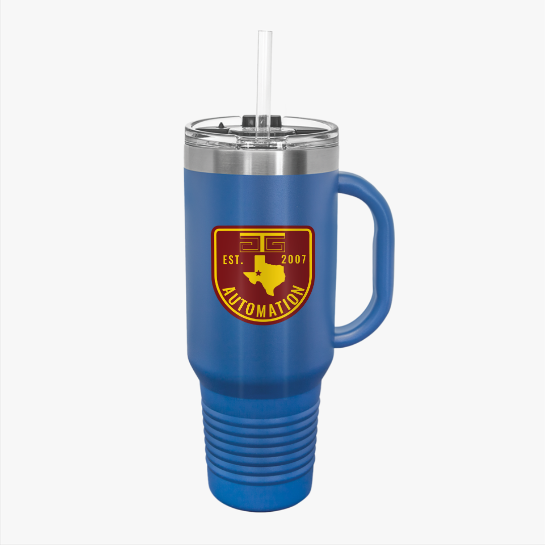 GTG Badge Logo Insulated Travel Mug, 40oz