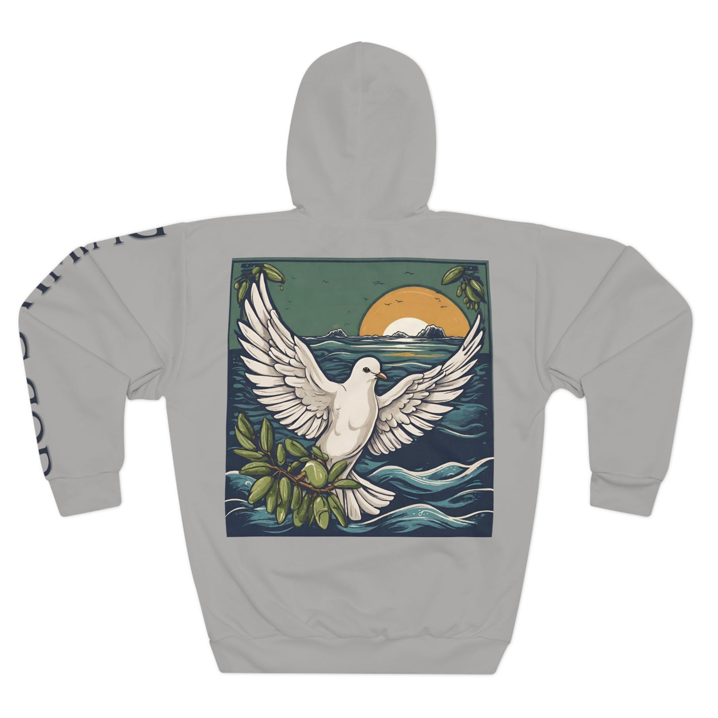 God's Timing WYCD Unisex Pullover Hoodie (AOP)