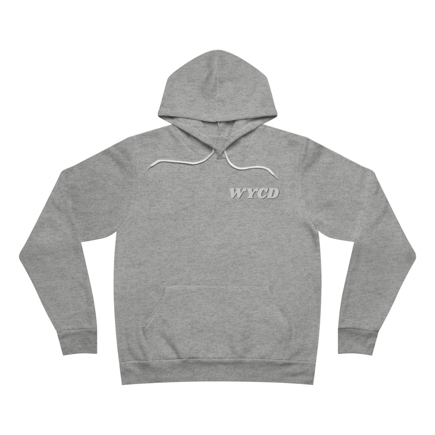 Not Perfect Just Forgiven WYCD Logo Unisex Garment-Dyed Hoodie