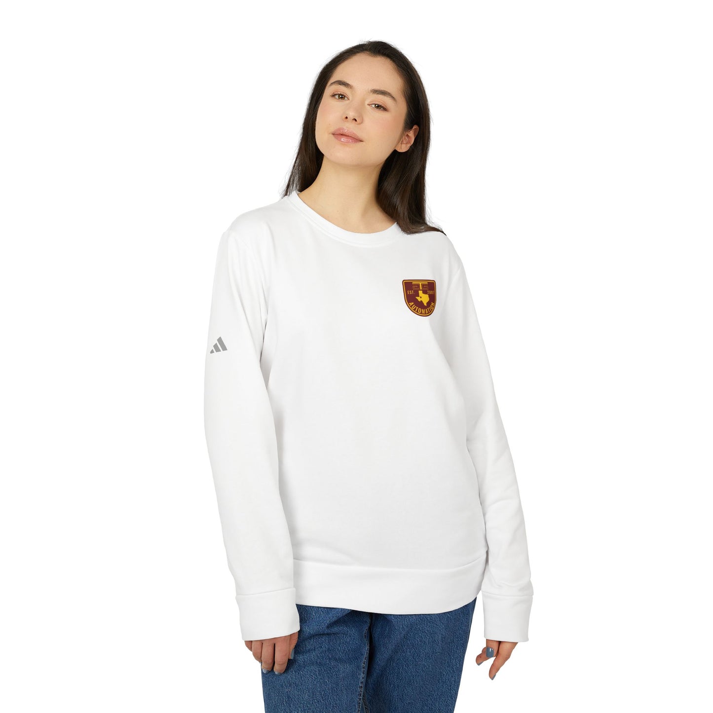 GTG Badge Logo adidas Unisex Fleece Crewneck Sweatshirt