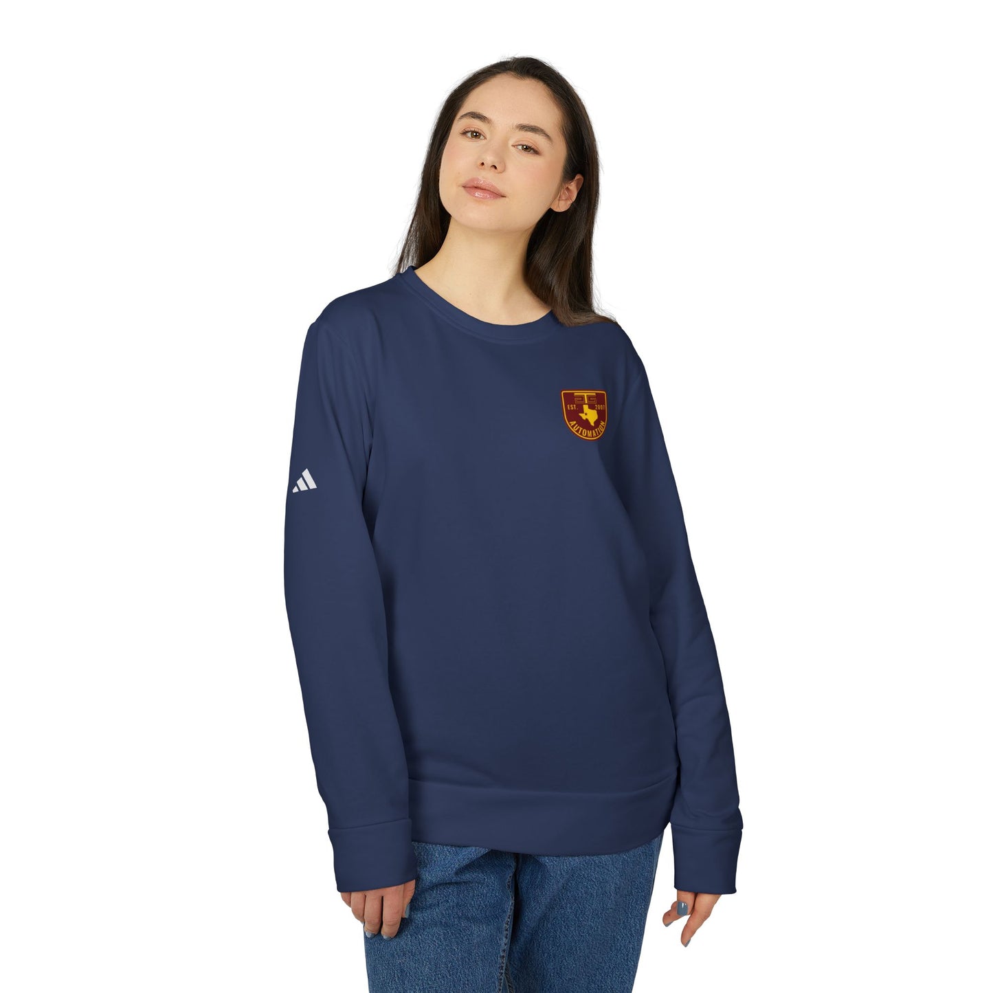 GTG Badge Logo adidas Unisex Fleece Crewneck Sweatshirt