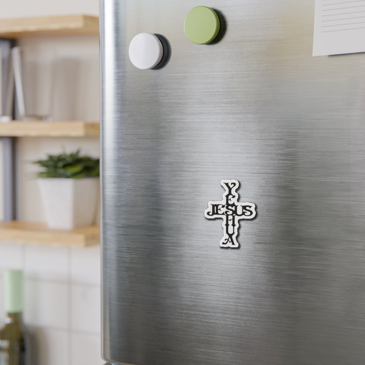 WYCD Cross Die-Cut Magnets