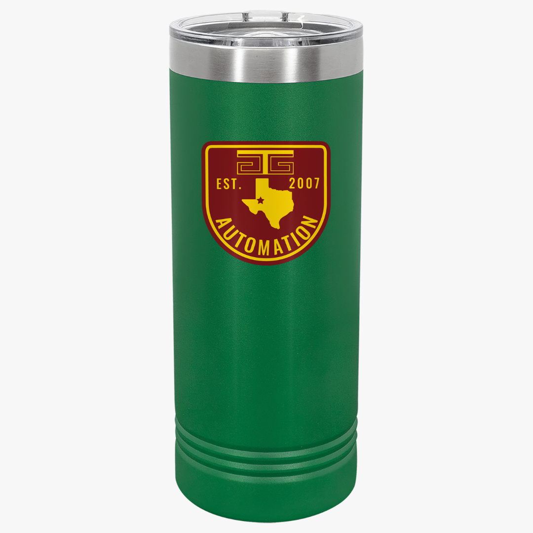 GTG Badge Logo Skinny Tumbler, 22oz