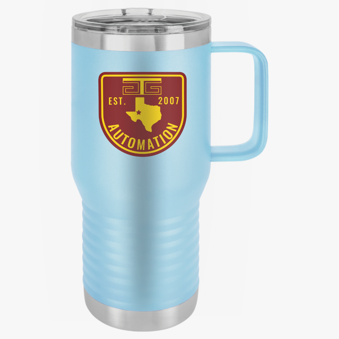 GTG Badge Logo Travel Mug, 20oz
