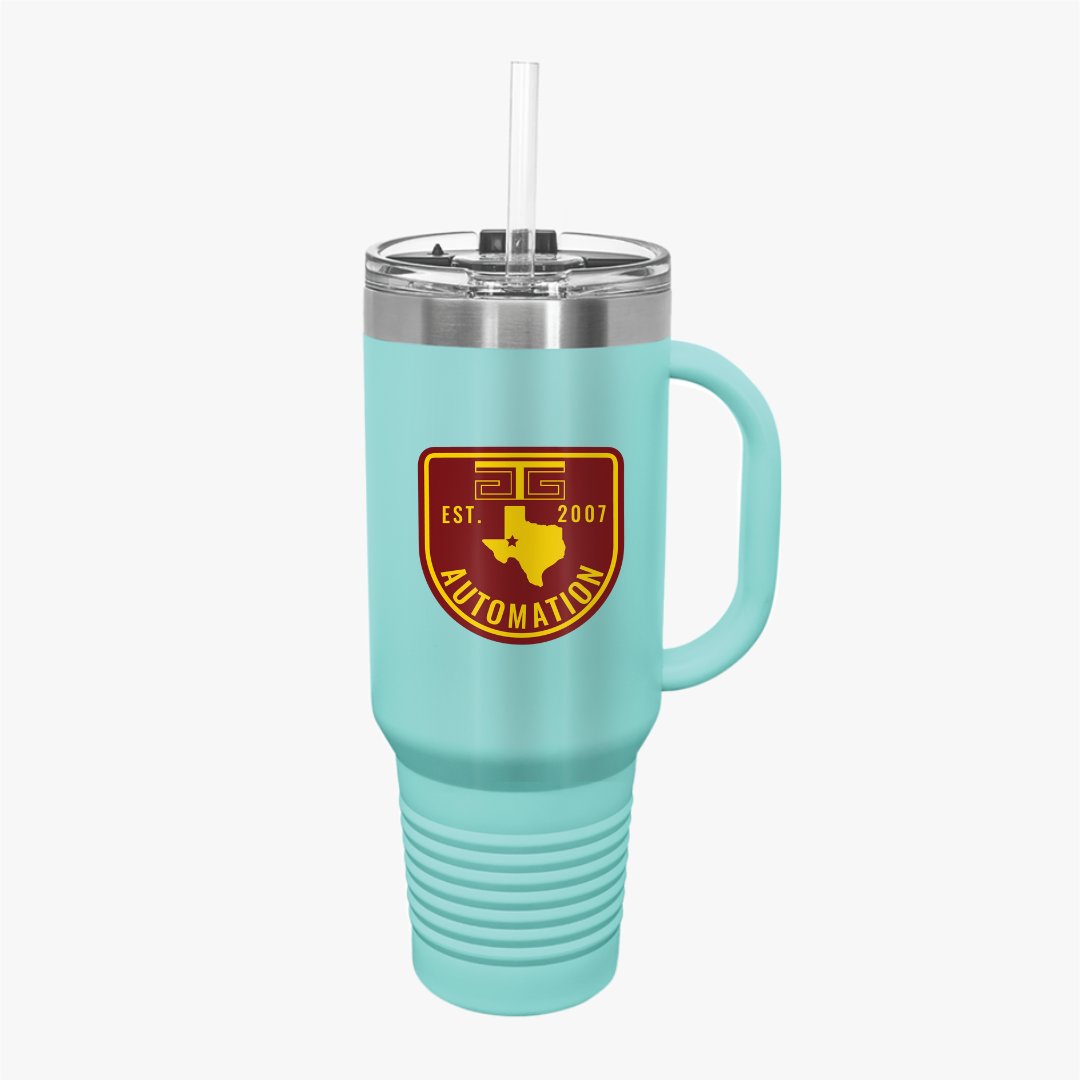 GTG Badge Logo Insulated Travel Mug, 40oz