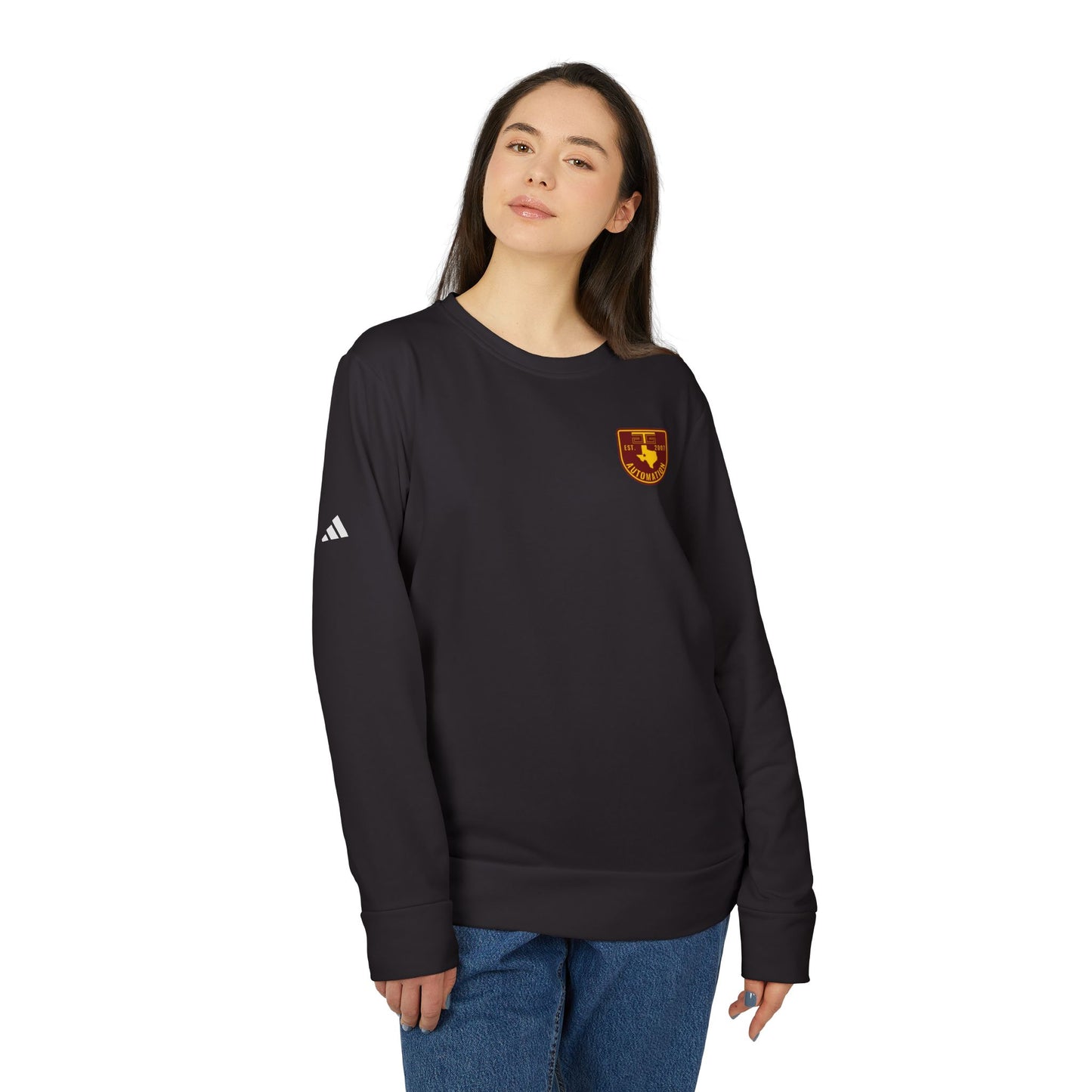GTG Badge Logo adidas Unisex Fleece Crewneck Sweatshirt