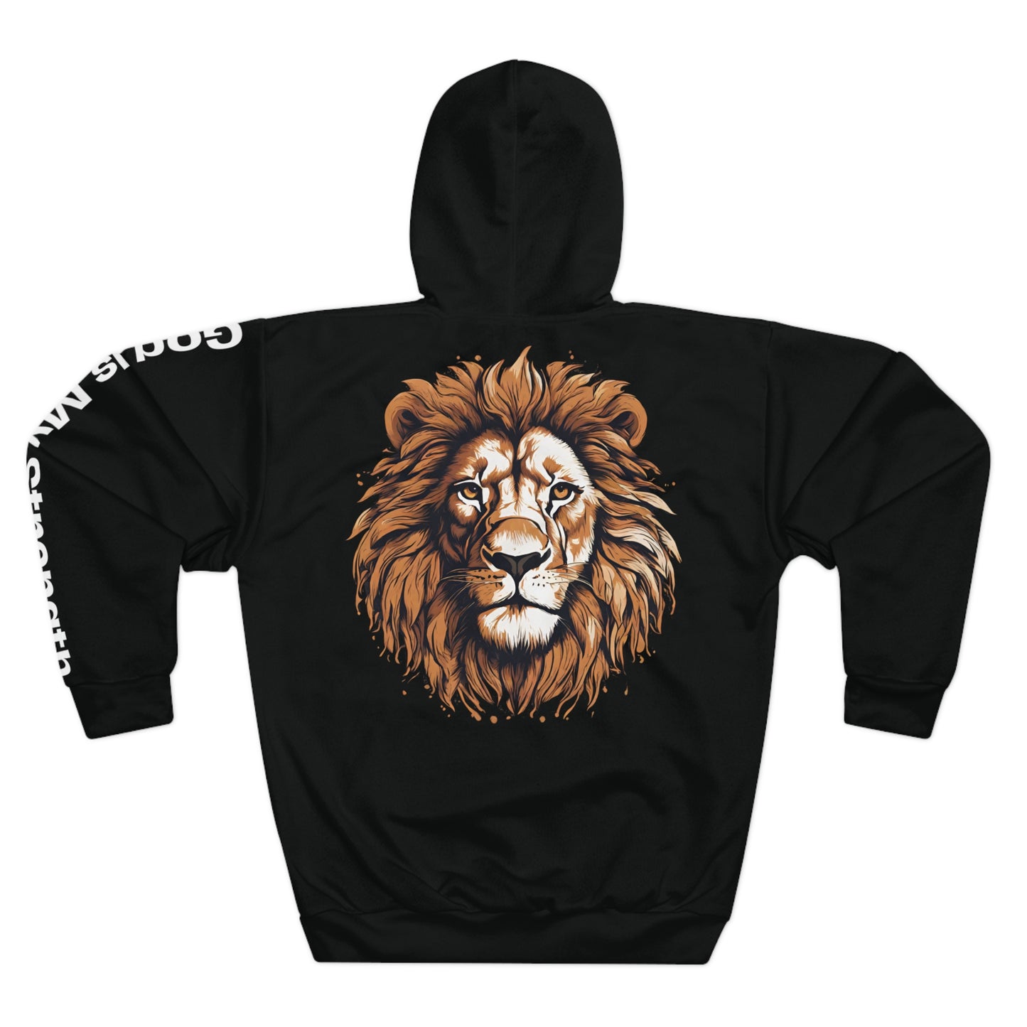 God Is My Strength WYCD Unisex Pullover Hoodie (AOP)
