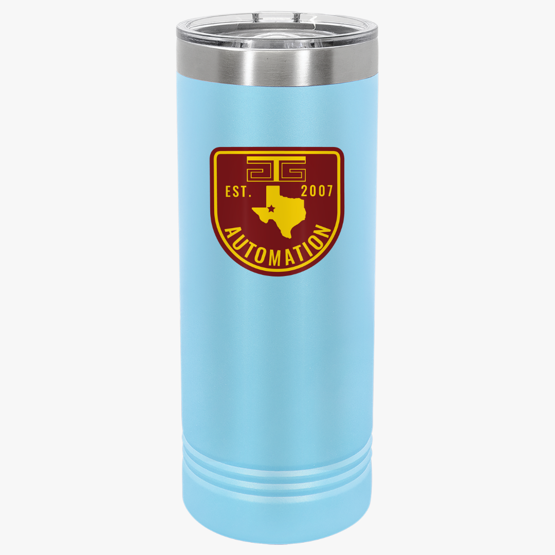 GTG Badge Logo Skinny Tumbler, 22oz