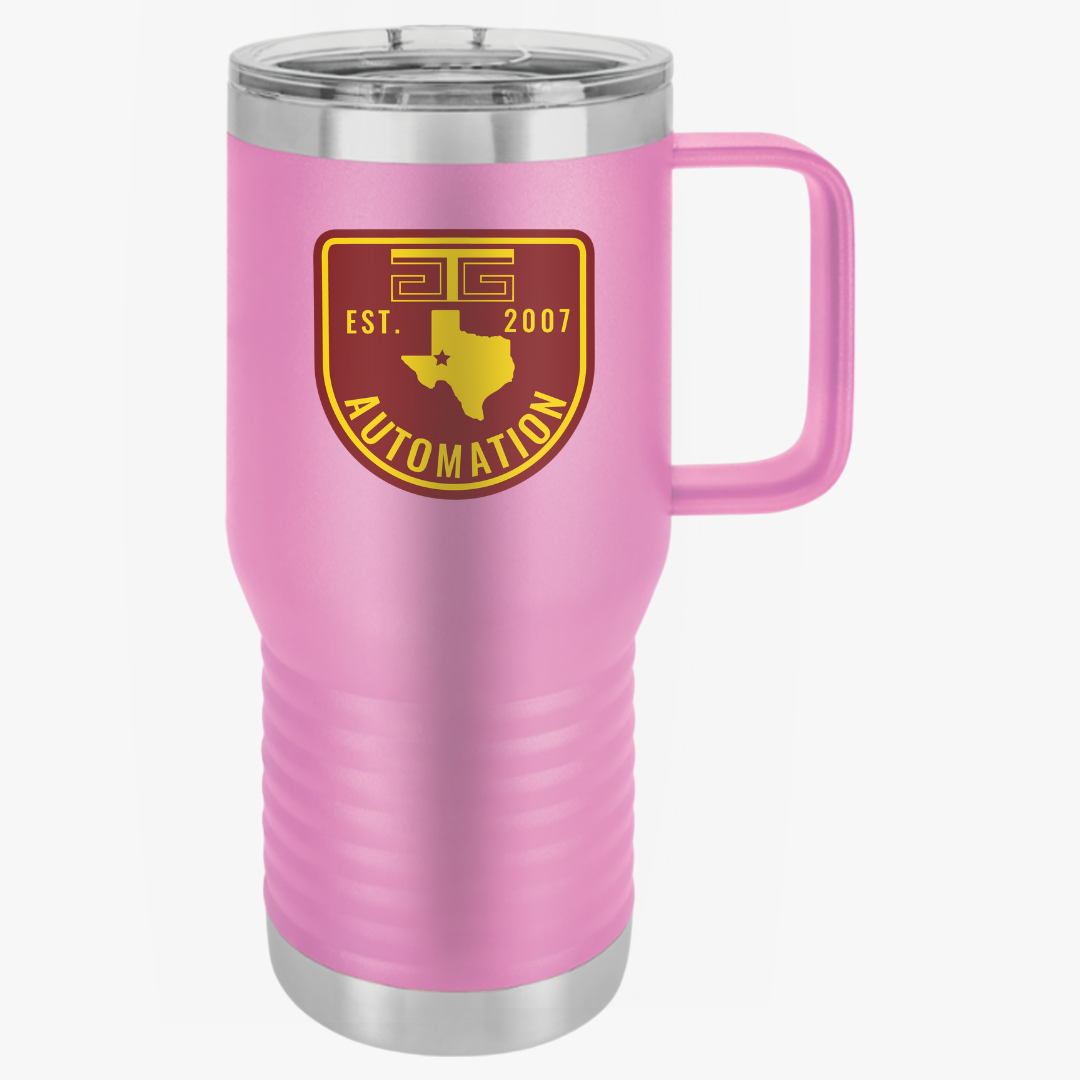 GTG Badge Logo Travel Mug, 20oz