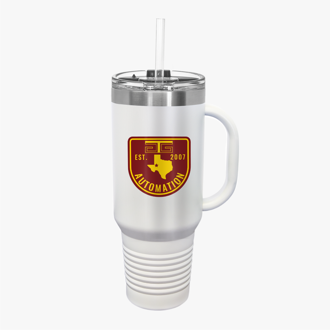 GTG Badge Logo Insulated Travel Mug, 40oz