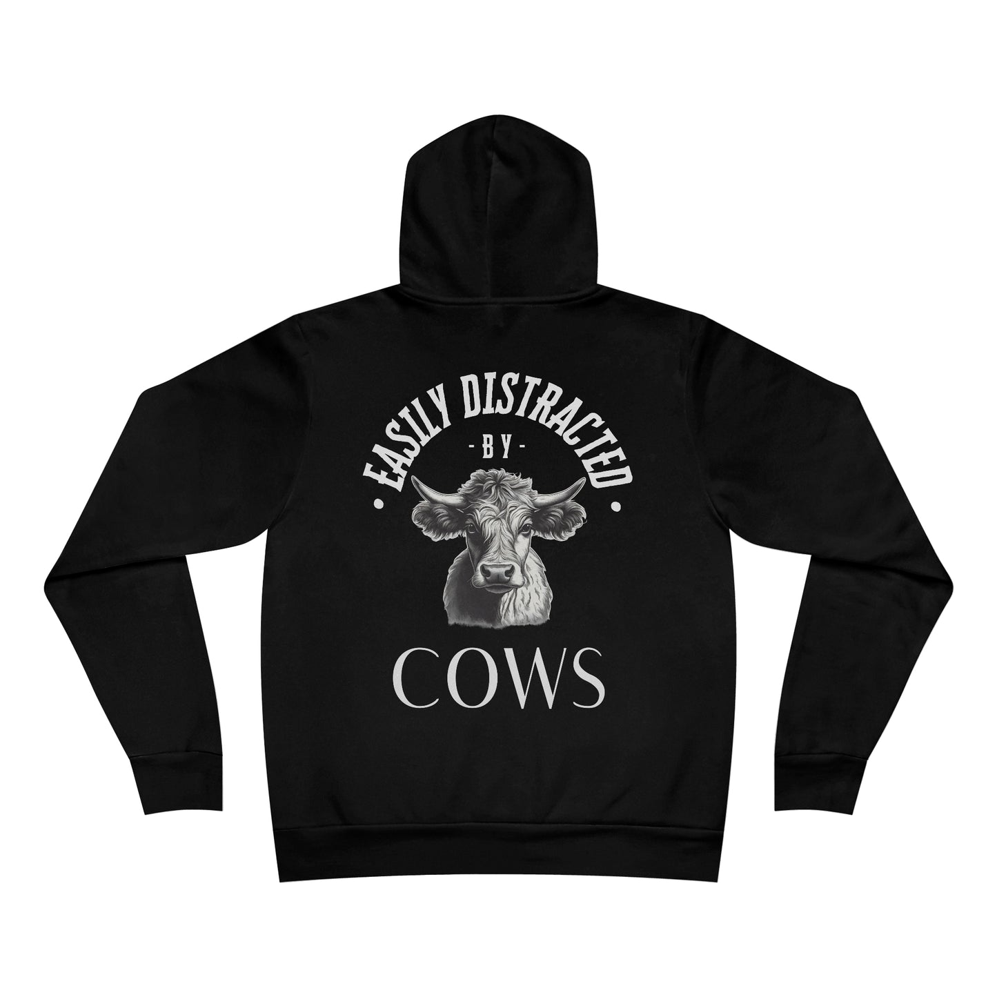Easily Distracted By Cows RDG Unisex Supply Hoodie
