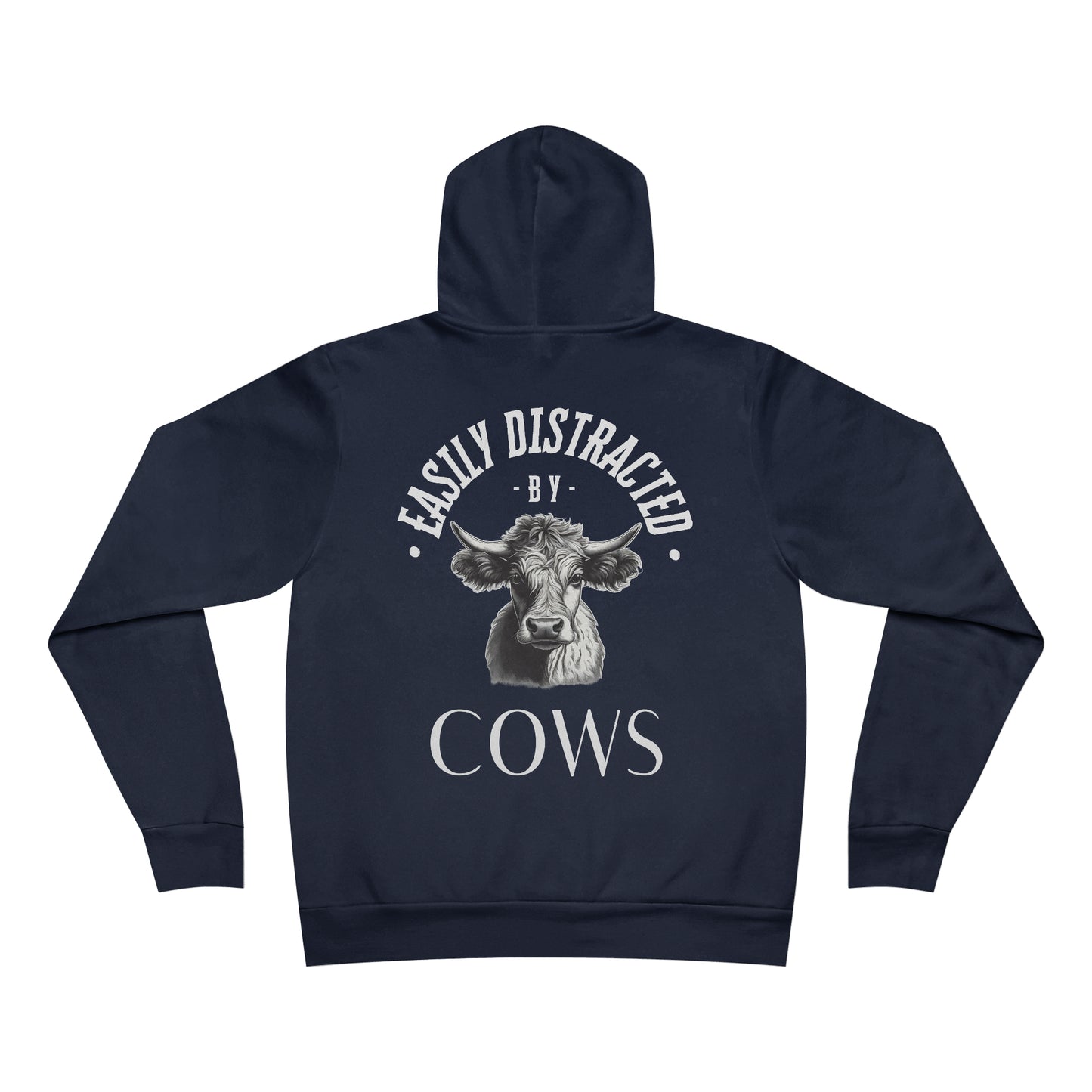 Easily Distracted By Cows RDG Unisex Supply Hoodie