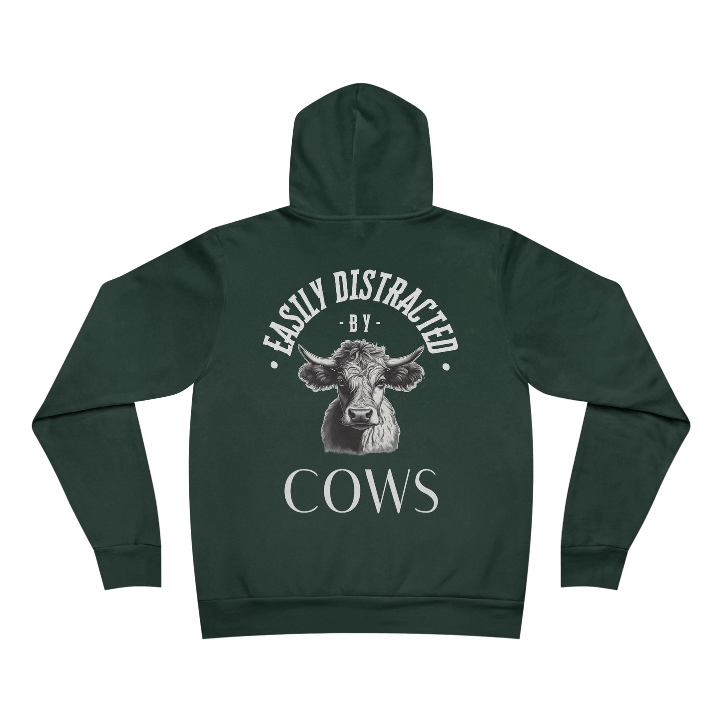 Easily Distracted By Cows RDG Unisex Supply Hoodie