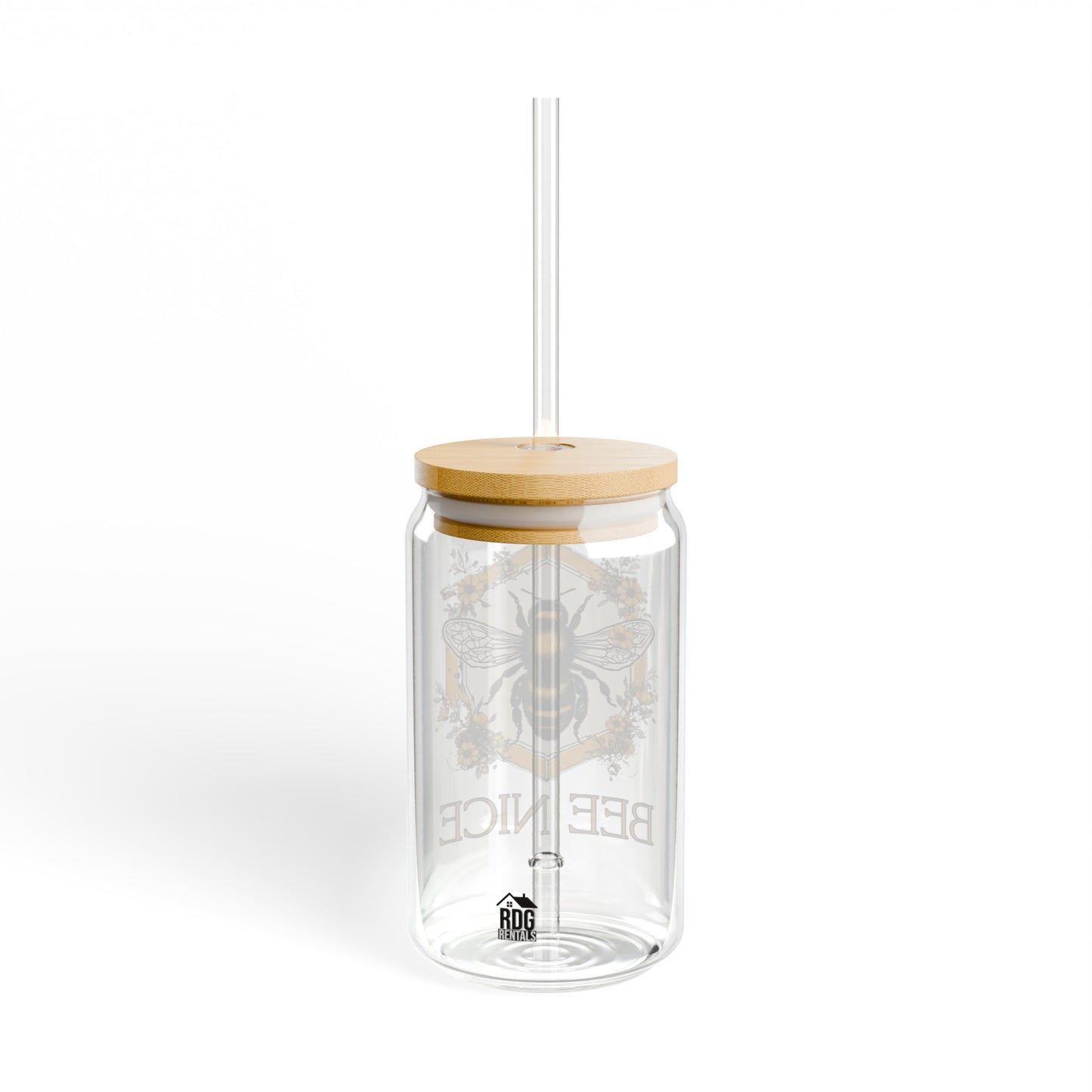 Bee Nice RDG Can Glass, 16oz