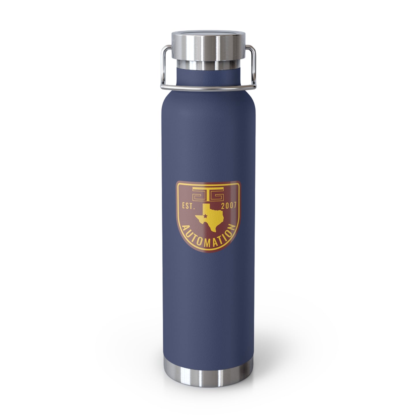 GTG Badge Logo Copper Vacuum Insulated Bottle, 22oz