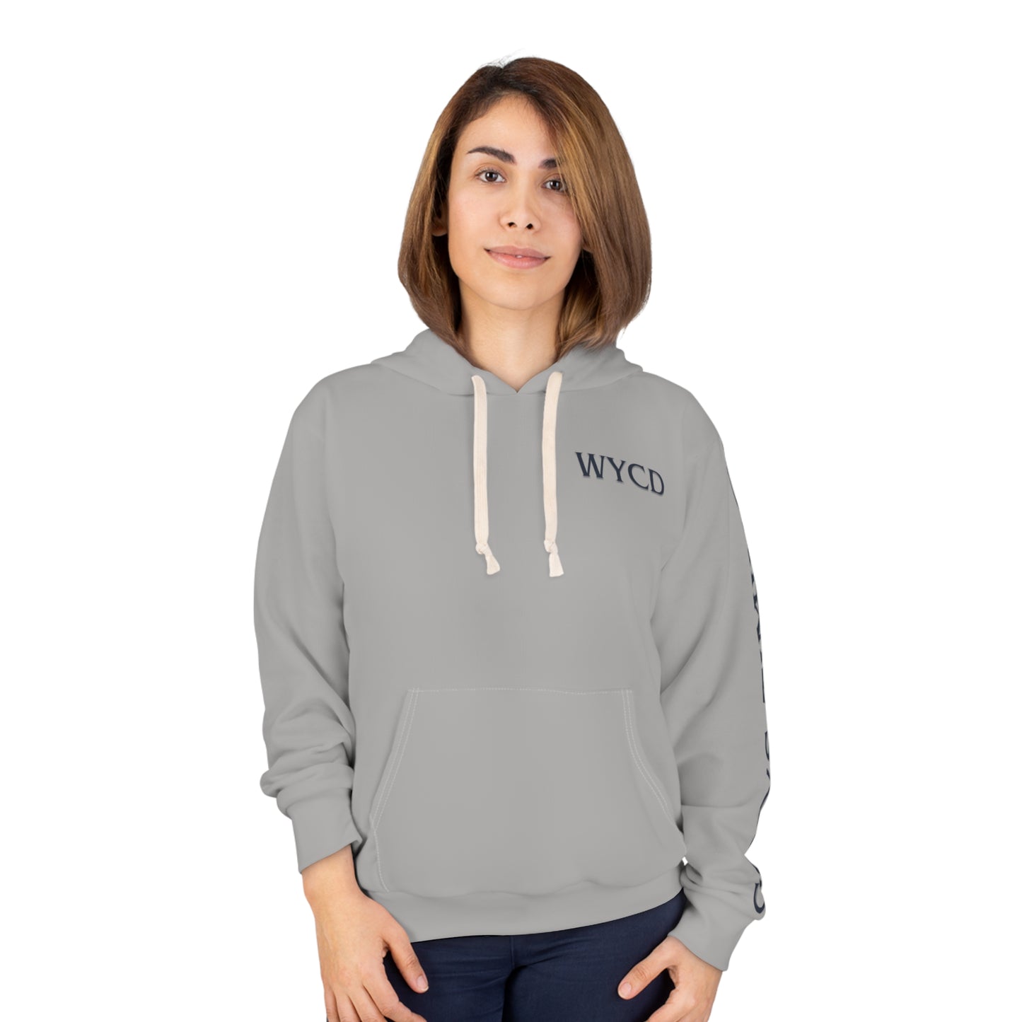 God's Timing WYCD Unisex Pullover Hoodie (AOP)