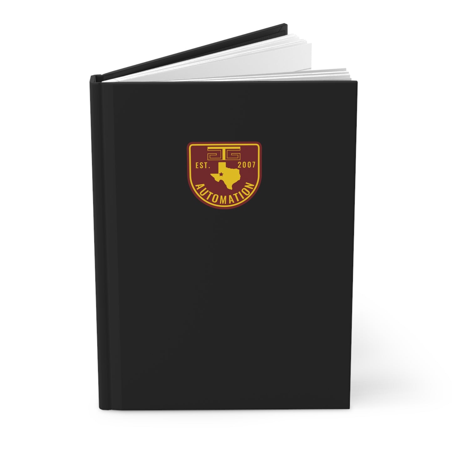 GTG Automation Badge Hardcover Journal Matte