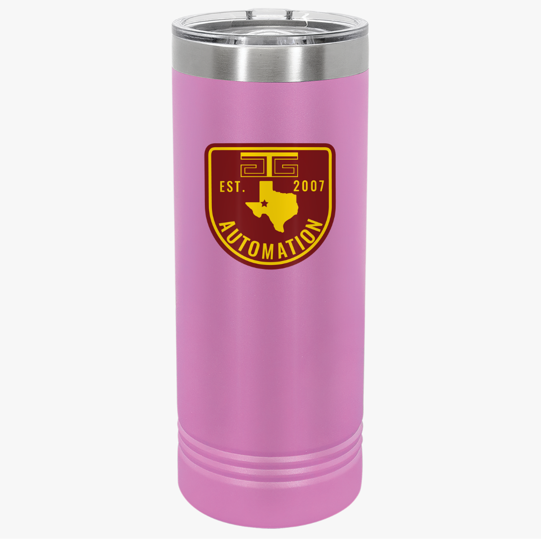 GTG Badge Logo Skinny Tumbler, 22oz