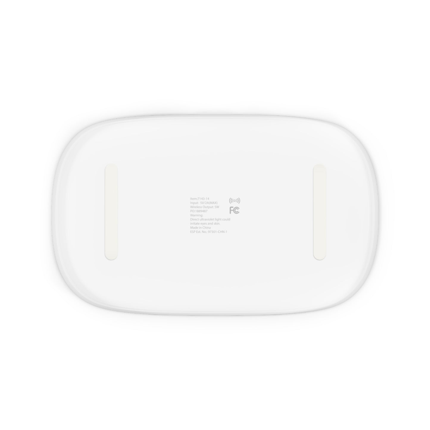 GTG Badge Logo UV Phone Sanitizer & Wireless Charging Pad - EST. 2007 Automation Design