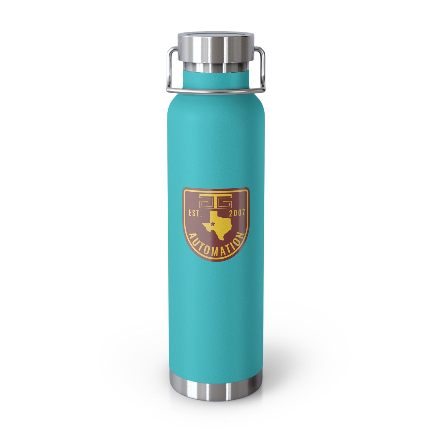 GTG Badge Logo Copper Vacuum Insulated Bottle, 22oz