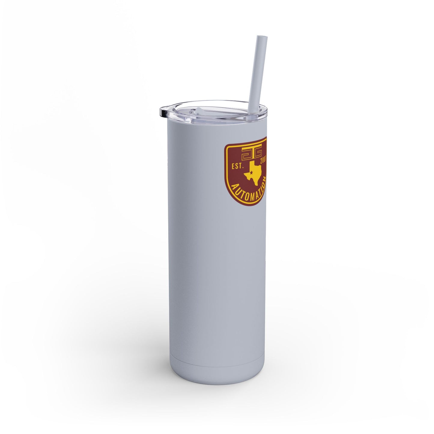 GTG Badge Logo Maars Maker Skinny Matte Tumbler, 20oz