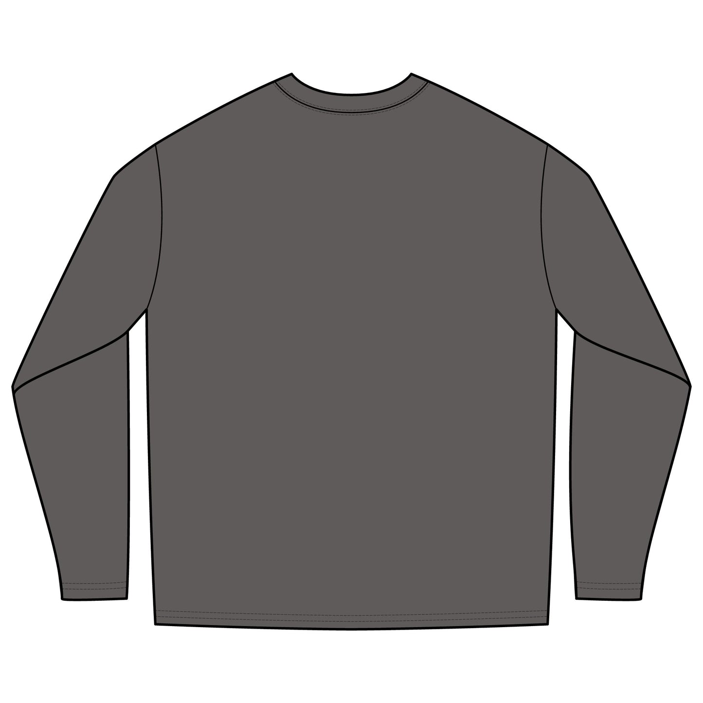 GTG Badge Long Sleeve Heather Colorblock Contender Tee
