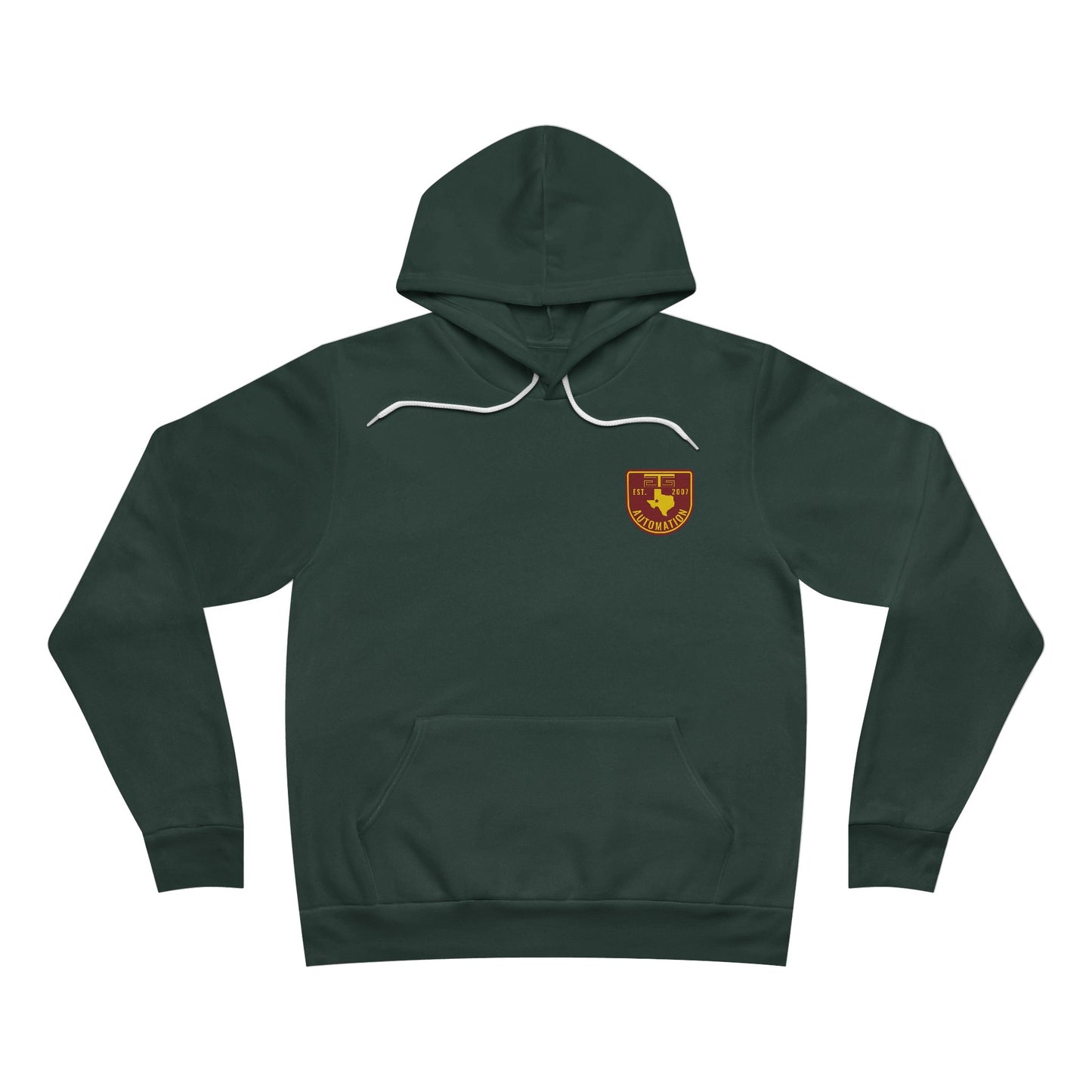 Too Hot? GTG Automation Color Badge Logo Hoodie