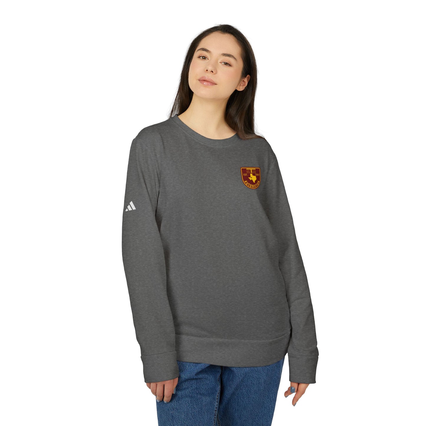 GTG Badge Logo adidas Unisex Fleece Crewneck Sweatshirt